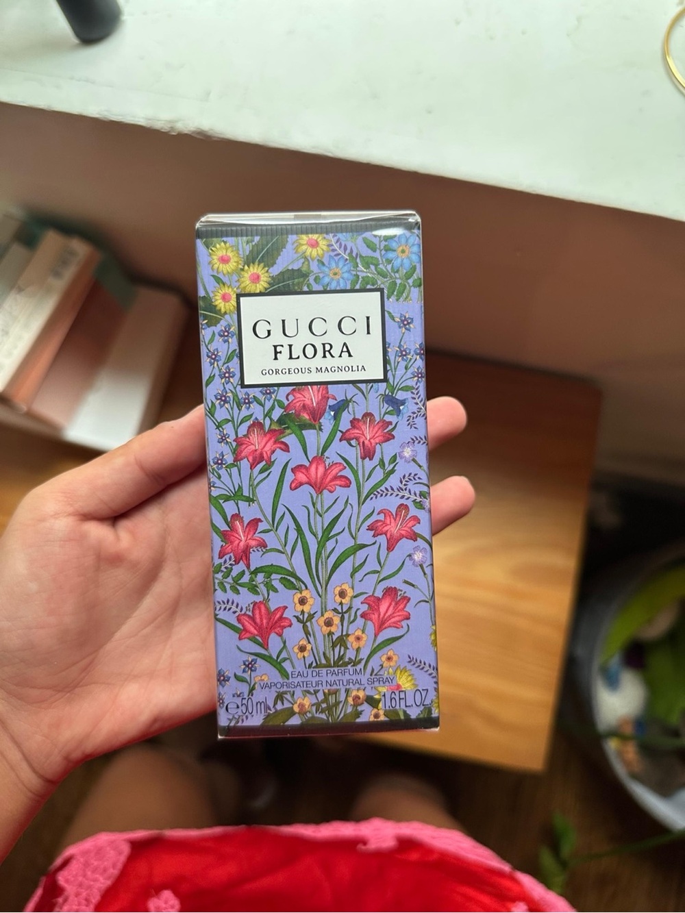 Gucci Flora Gorgeous Magnolia Body Mist โ Lavender & Gold